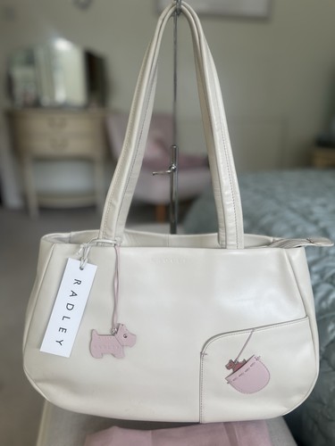 Beautiful radley cream leather - beautiful,