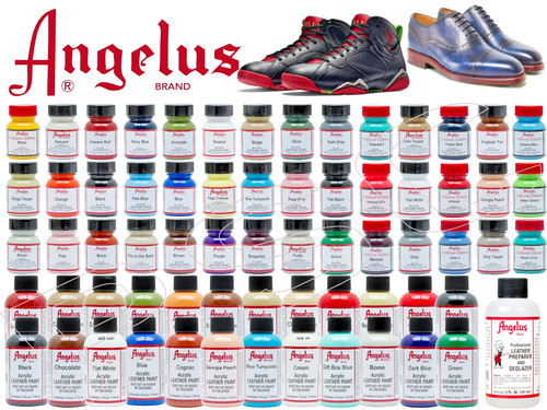 Angelus acrylic leather - leather, paint